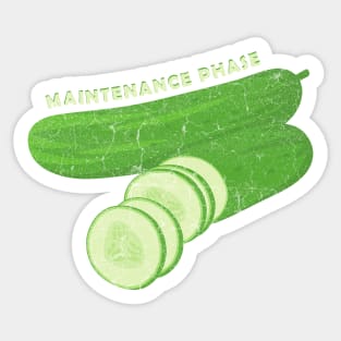 cucumber maintenance phase Sticker